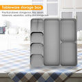 Cutlery Organizer Kitchen Drawer Organizer Tray Spoon Cutlery Separation...