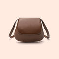 Women's Vegan Leather Saddle Bag