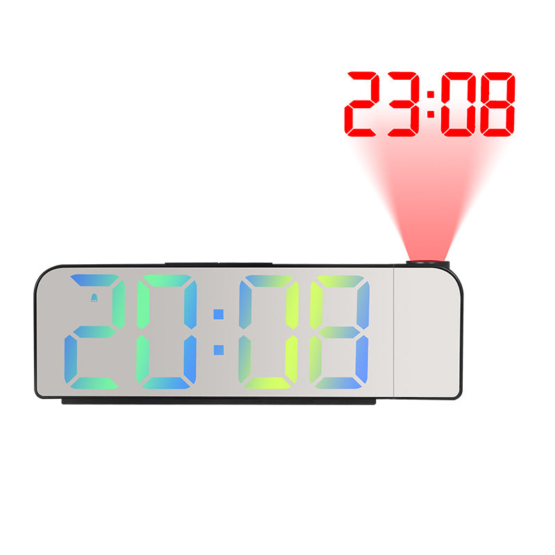 Projection Alarm Clock LED Display Electronic Clock Alarm Clock