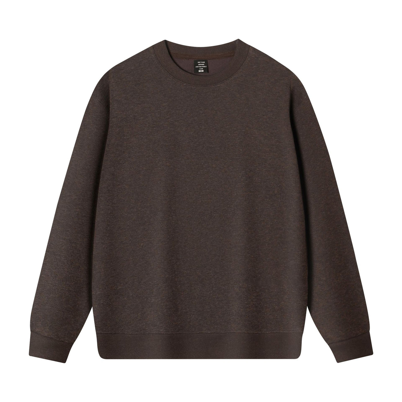 Loose round neck long sleeved sweatshirt for men