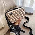 PC hard shell toiletry bag 7-inch shoulder crossbody bag...