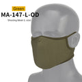 WoSporT shooting mask silicone mask tactical multifunctional cycling half...