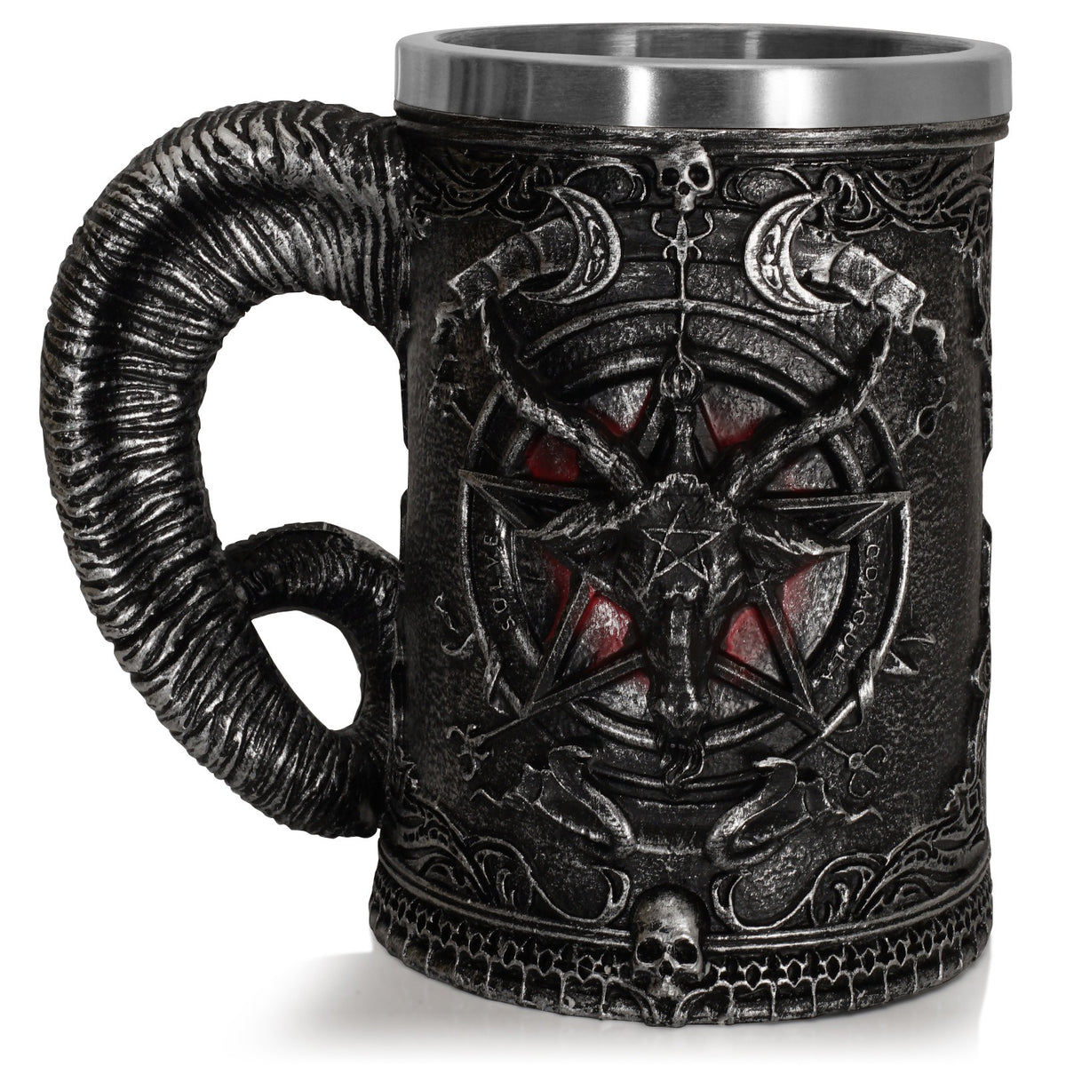 Pirate beer mug large mug resin ornament