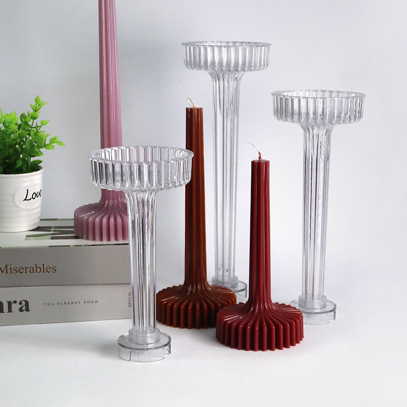 Rack Vase Candle Plastic Candle Mold DIY