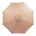 Outdoor sun umbrella advertising umbrella circular courtyard garden outdoor...