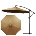 Outdoor sun umbrella advertising umbrella circular courtyard garden outdoor...
