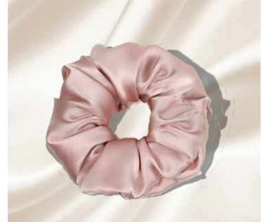 Large intestine ring 6cm hair tie mulberry silk