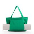 Yoga Pilates Mat Bag Canvas Handbag Outdoor Exercise Equipment...