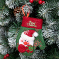 Christmas Decorations Santa Claus Sock Christmas Tree Ornaments Gift...