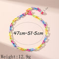 Handmade chain splicing anklet