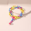 Handmade chain splicing anklet