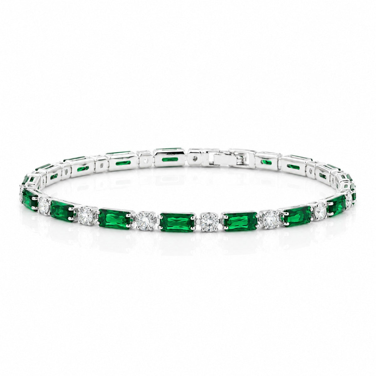 Hip Hop Tennis Zircon Chain Bracelet for Men and Women, Simple Fashion Jewelry