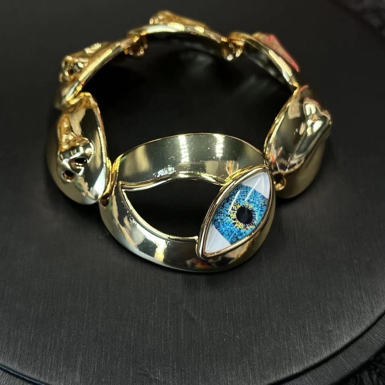 Devil's Eye Chapalli Bracelet, European and American Personalized Gold Bracelet, Bracelet