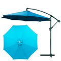 Outdoor sun umbrella advertising umbrella circular courtyard garden outdoor...