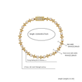 Tennis Chain & Starburst Jewelry Set