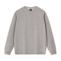 Loose fit crew neck long sleeve sweatshirt