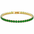 Hip Hop Tennis Zircon Chain Bracelet for Men and Women