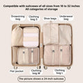 Packing Cubes with Shoe Bag