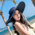 Women's Foldable Wide-Brim Sun Hat
