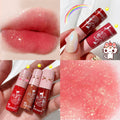 Dudu Lip Gloss Colorless Transparent Lip Gloss Bright Crystal...