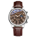 Business Watch Quartz Sports Watch Leisure Belt Men's Watch...