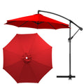 Outdoor sun umbrella advertising umbrella circular courtyard garden outdoor...