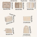 Packing Cubes with Shoe Bag