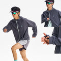 Lightweight hooded sunscreen jacket