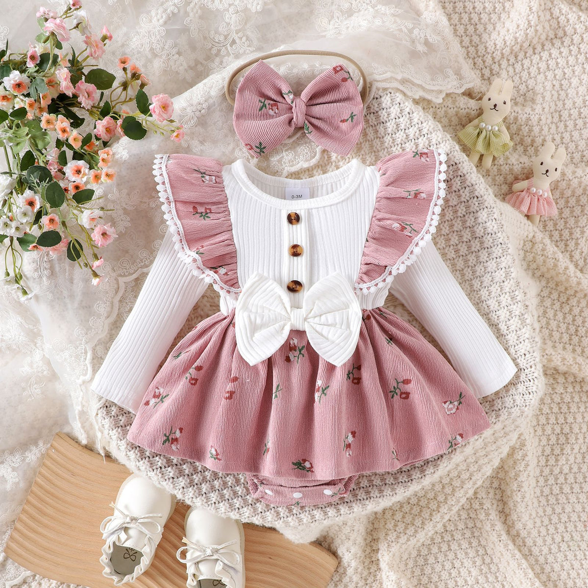 Two piece headband set