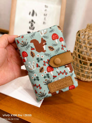 Multifunctional Tri-fold Fashion Multi-card-slot Printed Wallet