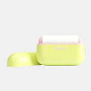 Portable Pet Hair Remover With Lid Reusable, Palm-Sized Lint Roller Pocket-Sized Travel Essential For Removing Cat And Dog Hair