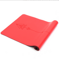 Natural rubber yoga mat PU professional non-slip yoga studio...