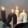 Geometric Aromatherapy Candle Recommendation 3D Simple Home Decoration Fragrance...