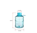650ml Larg Size Sports Water Bottle Portable Plastic Spray...