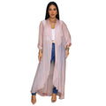 Long cardigan sunscreen jacket