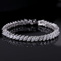 Jewelry Bracelet Bracelet Zircon Bracelet Crystal Bracelet Women's Full...
