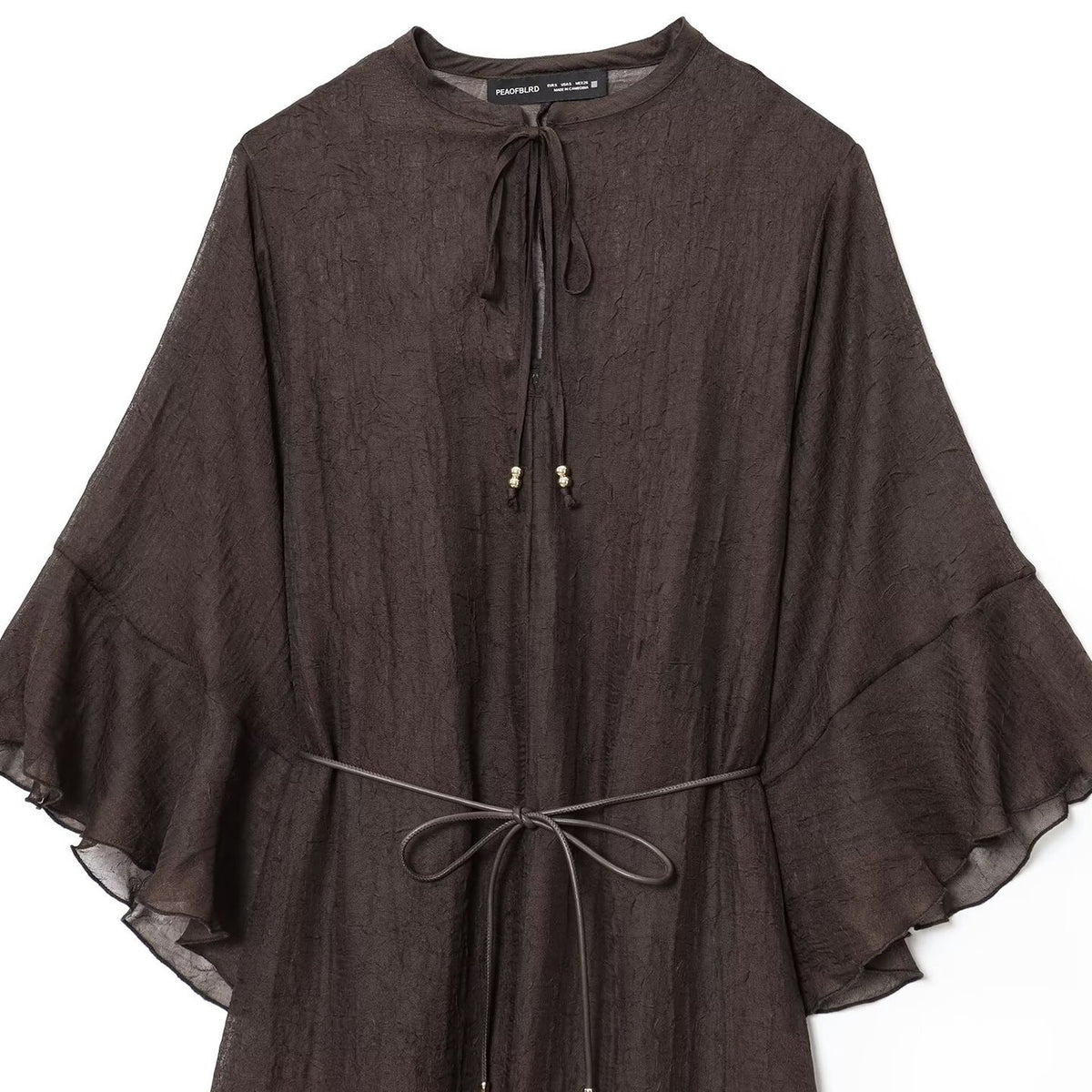 Belt dress