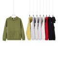 Loose hooded sweatshirt