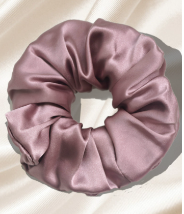 Large intestine ring 6cm hair tie mulberry silk