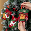 Christmas Decorations Santa Claus Sock Christmas Tree Ornaments Gift...