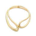 Exaggerated Creative Asymmetric Open Drop Choker Necklace