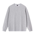 Loose fit crew neck long sleeve sweatshirt