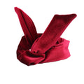 Fabric butterfly knot headband cute rabbit ear headdress headband...