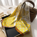 professional square scarf imitation silk scarf