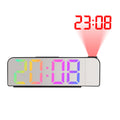 Projection Alarm Clock LED Display Electronic Clock Alarm Clock