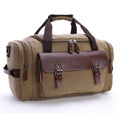 Large Capacity Vintage Luggage Casual Tote Bags Travel Bag...