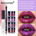 ibcccndc Glitter Lip Gloss Set Cool Color Lipstick Lip...