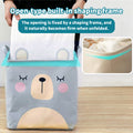 Fabric Cartoon Kids' Toy Storage Bin