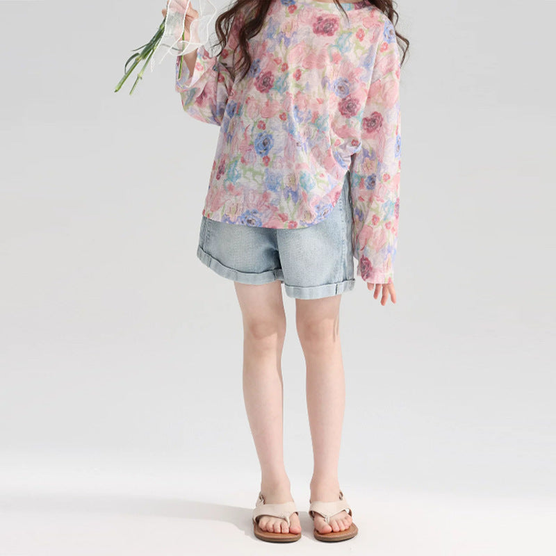 Children's sunscreen T-shirt