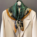 Small Square Scarf Women's Scarf Warm Scarf Leopard Pattern...